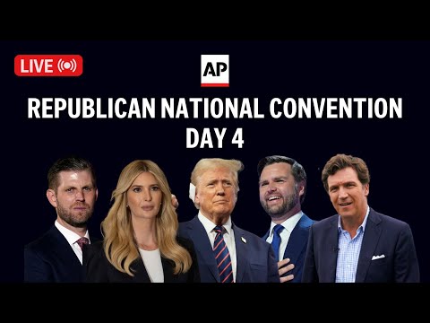LIVE: Trump gives speech on Day 4 at RNC