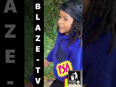 Blaze TV “Stop Littering” Message from a six year old man 7 Blaze TV “Stop Littering” Message from a six year old man