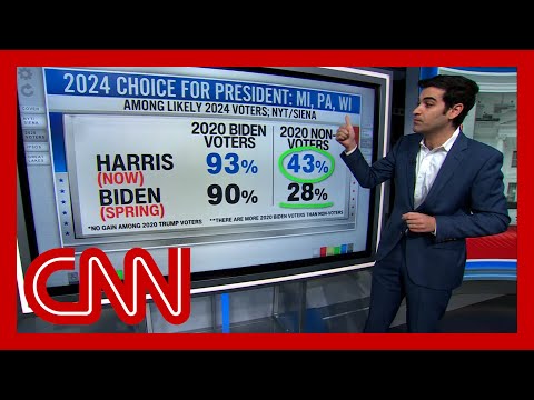 ‘Clear momentum’: New polling shows voters’ enthusiasm for Harris 5 ‘Clear momentum’: New polling shows voters’ enthusiasm for Harris