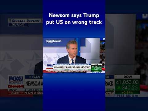 Gavin Newsom: Trump ‘polarized and traumatized’ America #shorts