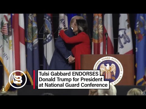 NEW: Tulsi Gabbard Endorses Trump in Speech at National Guard Event 5 NEW: Tulsi Gabbard Endorses Trump in Speech at National Guard Event