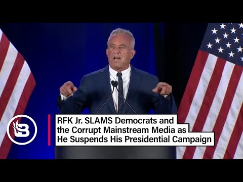 RFK Jr. Suspends Campaign, Endorses Trump & SLAMS Corrupt Democrats