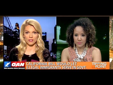 Bren Herrera Debates on One America News California Senate Bill 174 For Undocumented Immigrants