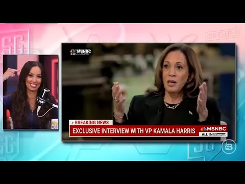 Reacting to Kamala Harris' TRAINWRECK Interview on MSNBC — [3 CLIPS]