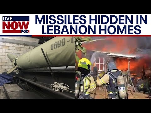 Israel releases photos of missiles in Lebanon homes | LiveNOW from FOX