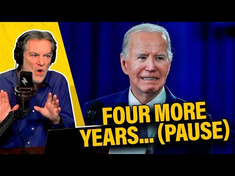 Joe Biden Pulls a 'Ron Burgundy' with Teleprompter FAIL