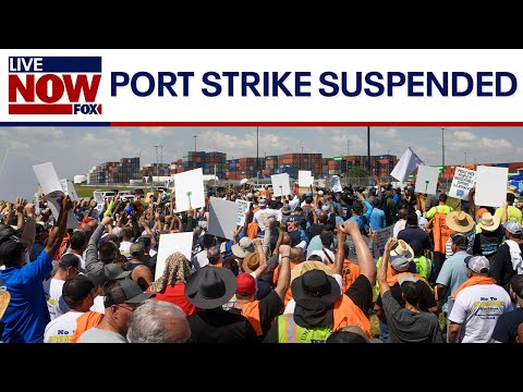 LIVE NOW: Dockworkers reach deal to suspend port strike, Helene cleanup, Israel Iran war news update