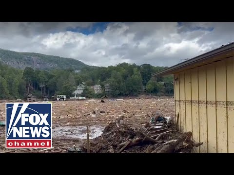 'POST-APOCALYPTIC': Hurricane Helene leaves North Carolina town devastated