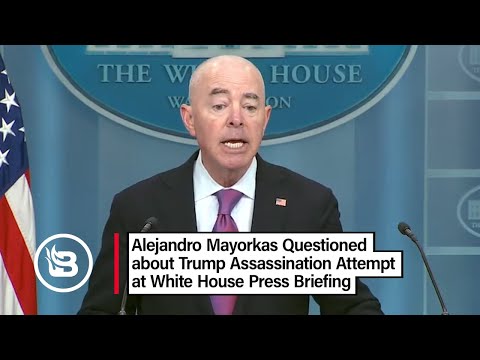 NEW: Mayorkas Questioned by Reporters on Trump Assassination Attempt