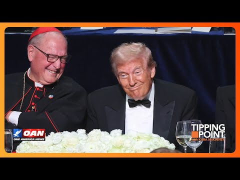 Trump Delivers Knockout Roast at Al Smith Dinner | TIPPING POINT 🟧