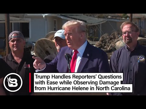 Trump's Hurricane Visit Turns into Q&A Masterclass with Media