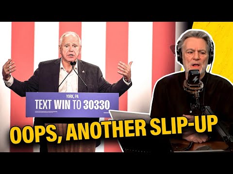 Dumb & Dumber: Tim Walz's WORD SALAD Answers are as BAD as Kamala!