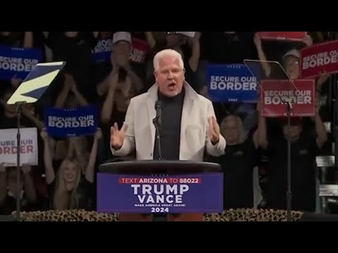 Glenn Beck FIRES UP Crowd with Electric Speech at Trump Rally