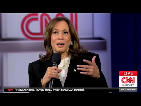 Kamala's WORST Performance Yet — CNN Town Hall (Trainwreck Moments)