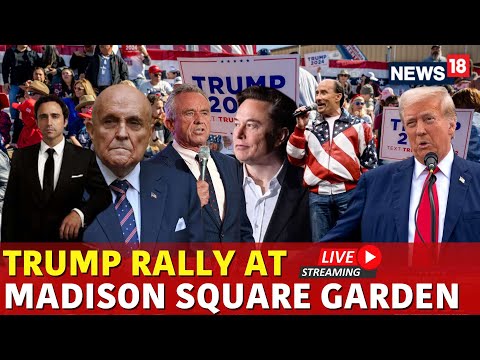 Trump Live | Trump Rally In Madison Square Garden Live | Trump Speech Live | Trump News | US News