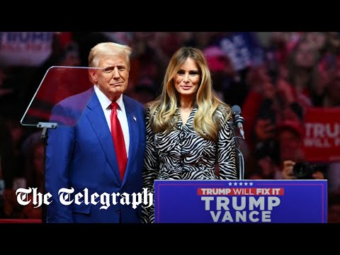 In full: Donald Trump's full speech and Melania's surprise appearance at Madison Square Garden rally
