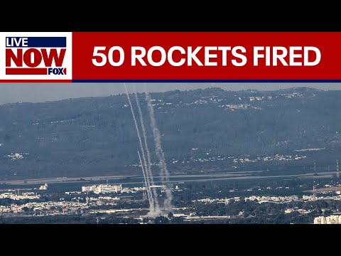 BREAKING: Barrage of over 50 rockets from Lebanon targets Israel | LiveNOW from FOX