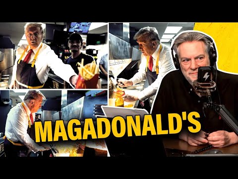 Donald Trump's BEST MOMENTS Working at McDonald's! {HIGHLIGHTS}