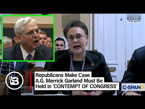 Merrick Garland faces 'CONTEMPT OF CONGRESS' for Biden Audio Cover-Up