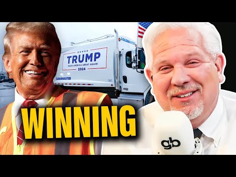 Trump TROLLS Biden with 'MAGA Garbage Truck' in Classic Moment 😂