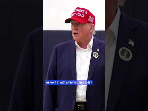 Donald Trump Casts Vote In US Election | 10 News First