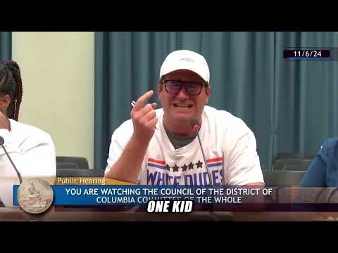 A "White Dude For Kamala" BREAKS DOWN During City Council Meeting