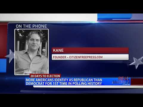 REAL AMERICA — Guest Host Breanna Morello W/ Kane Discussing The 2024 Election, 10/16/24