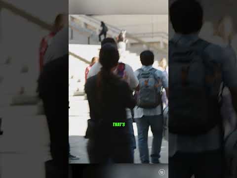 Angry Student RIPS UP Charlie Kirt Sign