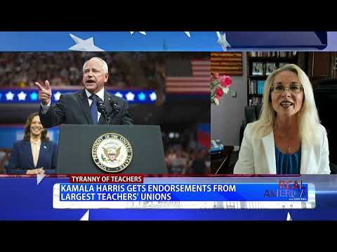 REAL AMERICA — Dan Ball W/ Rebecca Friedrichs, Walz & Harris's Radical Education Policy, 8/8/24