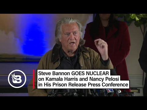 NEW: Steve Bannon gives EPIC SPEECH after Release from Federal Prison