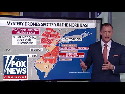 Drone deep dive: Where have the mystery drones been spotted?