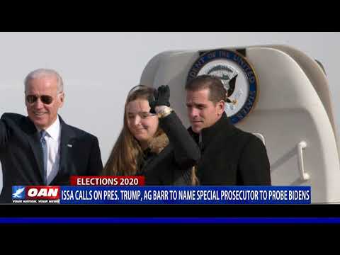 Rep.-elect Issa calls on President Trump, AG Barr to name special prosecutor to probe Bidens