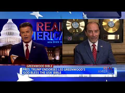 REAL AMERICA — Dan Ball W/ Lee Greenwood, God Bless The USA Bible & Dan Ball Team Up, 10/1/24