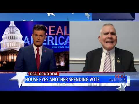 REAL AMERICA — Dan Ball W/ Rep. Matt Rosendale, Third CR Bill Passes House, 12/20/24