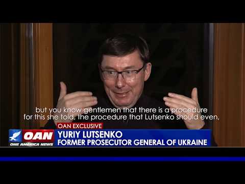 OAN EXCLUSIVE: Yuriy Lutsenko says Yovanovitch perjured herself before Congress