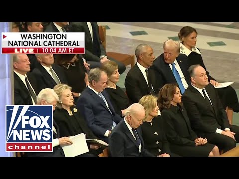 Biden, Harris, Trump, Obama attend Jimmy Carter's funeral