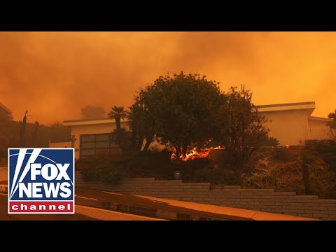 Evacuating LA residents told 'get out of your car and run if you want to live'