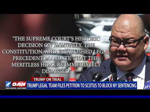 Clock Ticking As Trump Pushes To Halt Sentencing