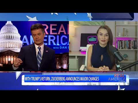 REAL AMERICA — Dan Ball W/ Breanna Morello, Zuckerberg Reverses Censorship Policies, 1/7/25