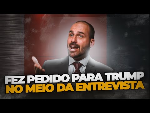 Eduardo Bolsonaro expõe situação do Brasil na One America News Network
