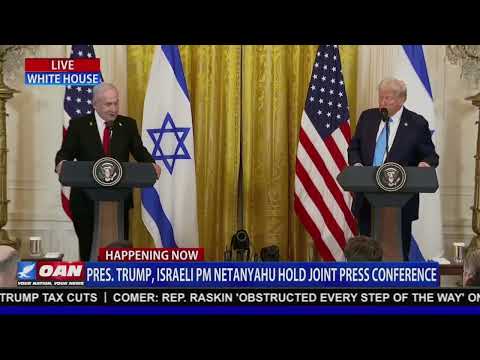President Trump Holds a Press Conference with Prime Minister Netanyahu of Israel