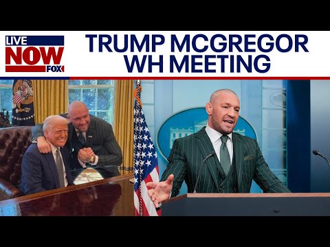 Conor McGregor meets with Trump during White House visit | LiveNOW from FOX