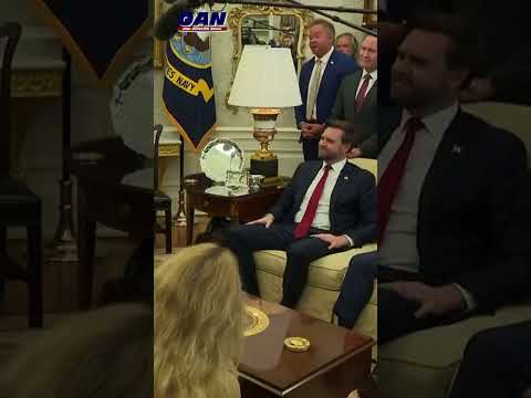 Brian Glenn From Real America’s Voice Asks Ukrainian President Zelensky Why He Does Not Wear A Suit