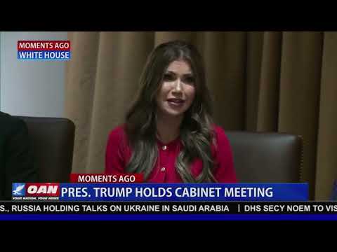 President Trump Holds Cabinet Meeting – 3/24/25