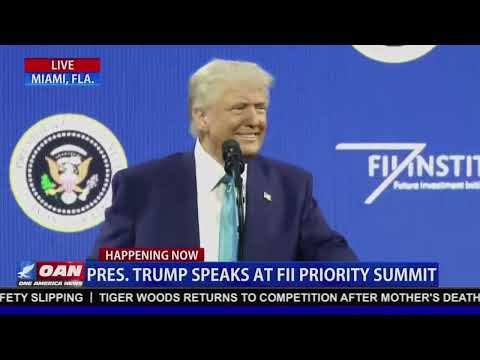 President Trump Addresses FII Summit in Miami, FL – 2/19/25