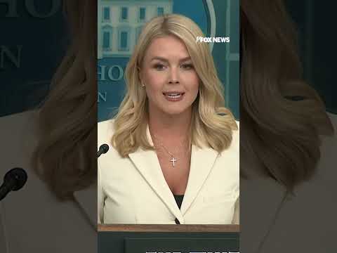 Karoline Leavitt: Trump has put the world on notice #foxnews #politics #tariffs #trade