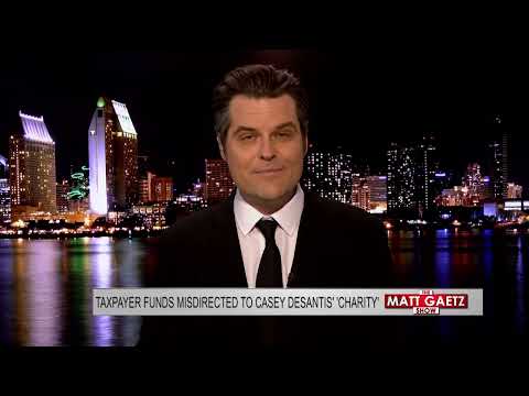 FL Rep Joins Matt Gaetz, To Expose $10M Missing Tax Dollars Linked to Casey DeSantis's "Charity"