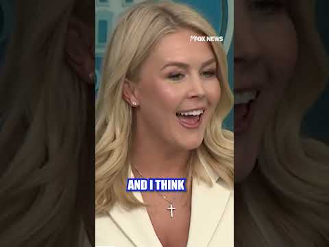 Karoline Leavitt on Elon Musk-Navarro spat: 'Boys will be boys' #shorts #trading #trump #whitehouse