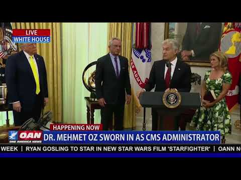 President Trump Participates in Dr. Oz Swearing In Ceremony – 4/18/25