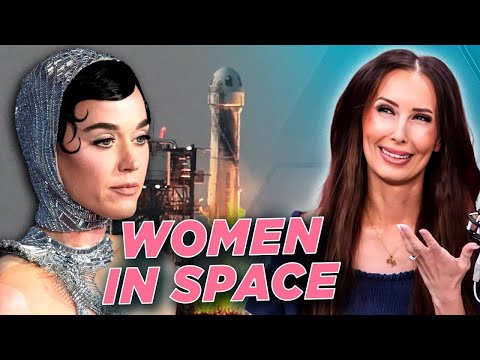 Sara Gonzales Can't Stop Laughing at All-Female "Astronaut Crew" 😂